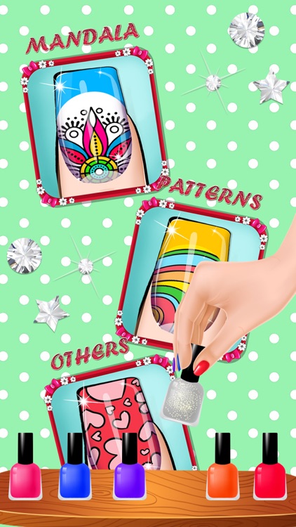 Nail Coloring Book - Nail Art