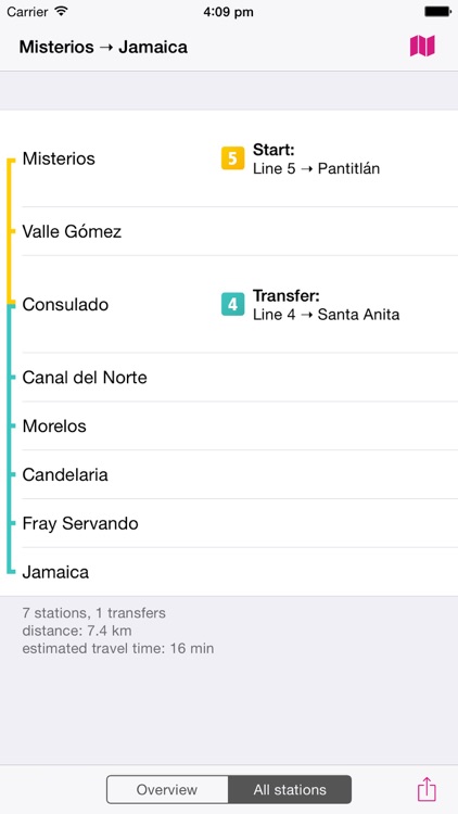 Mexico City Rail Map screenshot-3