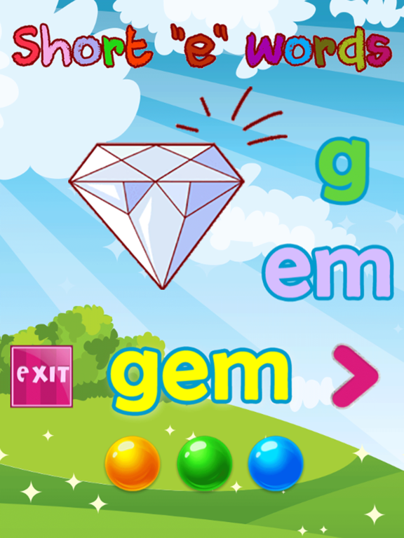 Phonics Alphabet Vowels Sounds iPad screenshot