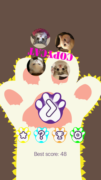 CopyCat - Cute Cats (Marbles and Sesame) Matching screenshot
