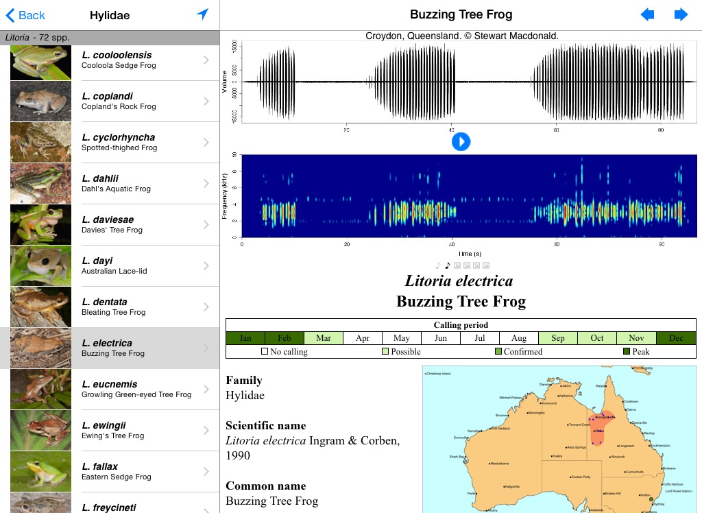 Frogs of Australia screenshot 2