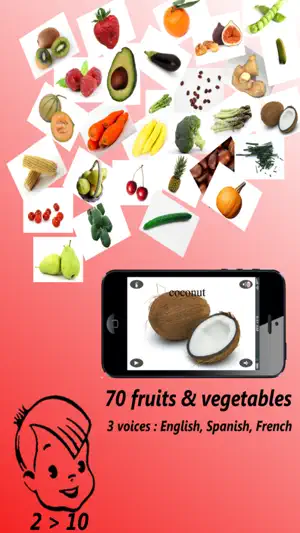 TOmaTO Mini: Fruits & Veggies screenshot 1