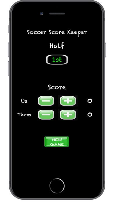 Soccer Score Simple iPhone screenshot 1 - Sports app