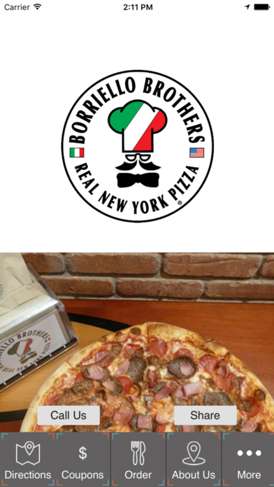 Borriello Brothers Pizza Screenshot 1 - AppWisp.com Borriello Brothers Pizza Screenshot 1 - AppWisp.com