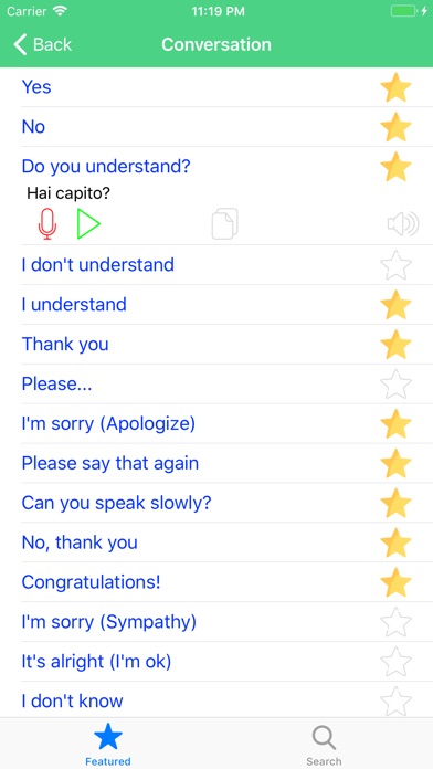 Learn Italian Quick Phrases App Download - Android APK