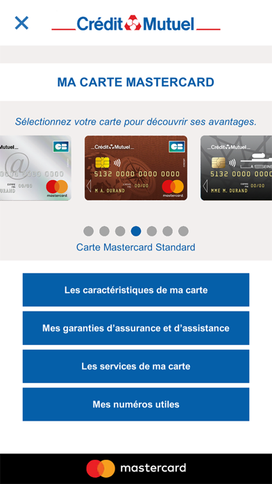 Screenshot #2 pour Crédit Mutuel Programme Cartes