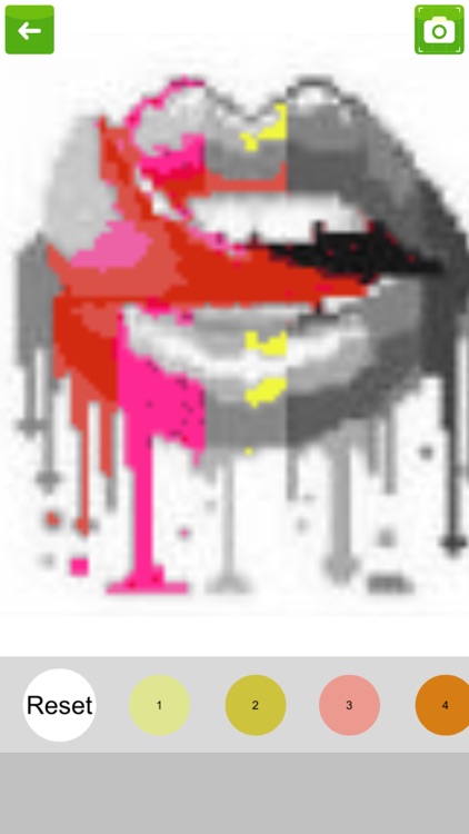 Bloxels Number Coloring Game