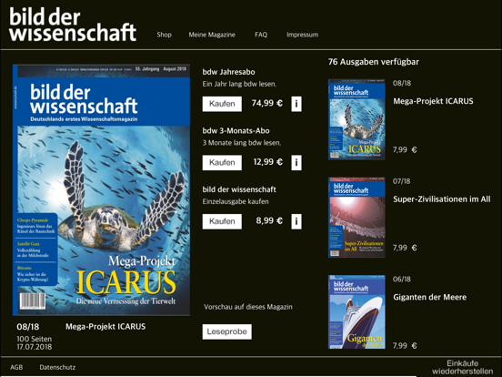 Screenshot #6 pour bild der wissenschaft