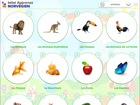 Screenshot #5 pour Bébé Learn - NORVEGIEN