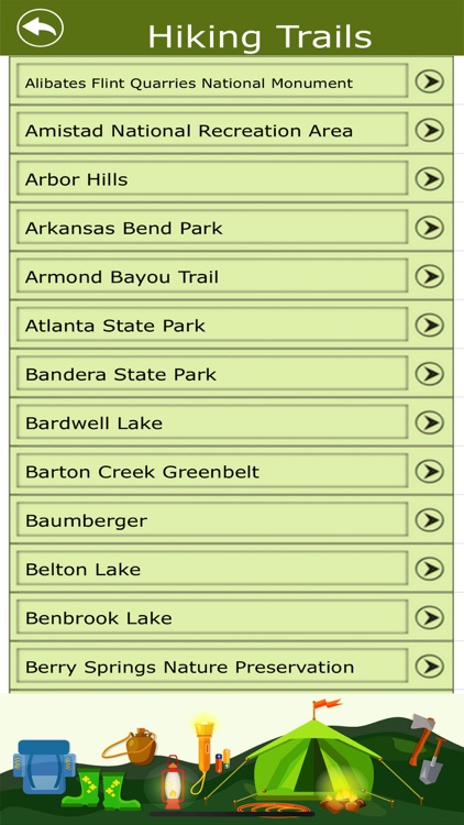 Texas Campgrounds & Trails