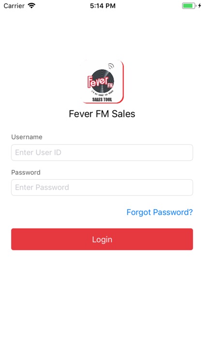 Fever Sales App