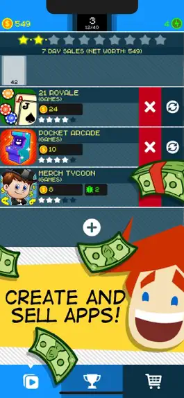 Game screenshot App Tycoon mod apk