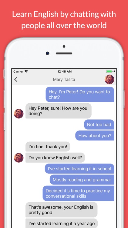 Enchat - Chat & Learn English