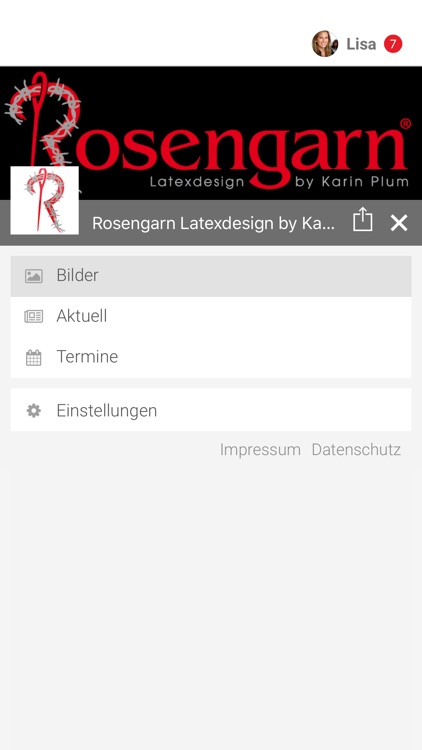 Rosengarn Latexdesign Plum