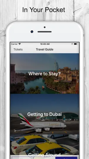 Dubai Tickets & Travel Guide iPhone Screenshot 2