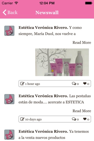 Estética Verónica Rivero screenshot 2