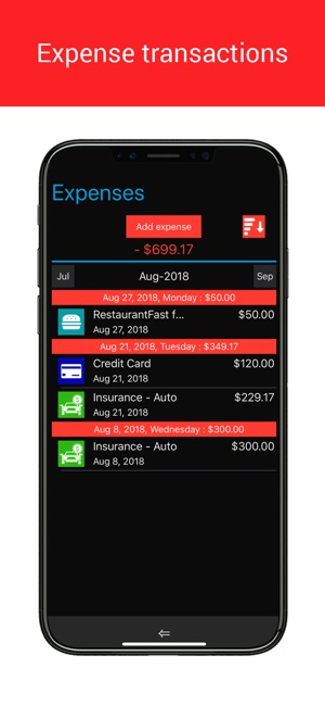 Home Budget Manager Lite(圖8)-速報App