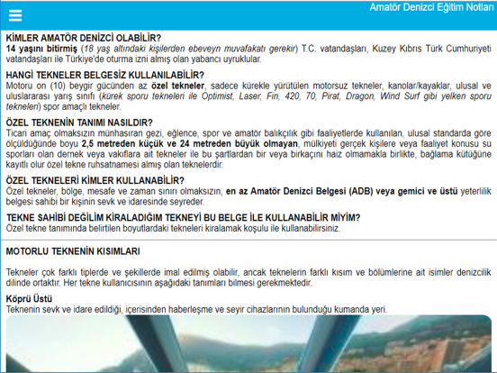 Screenshot #6 pour Amatör Denizci Eğitimi