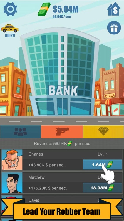 Bank Robber Clicker