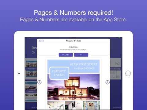 RealEstate Templates for Pages screenshot 4