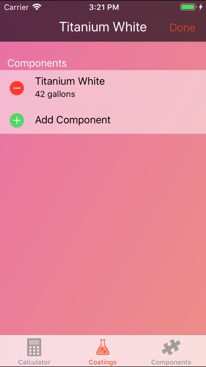 Coating Weight Calculator