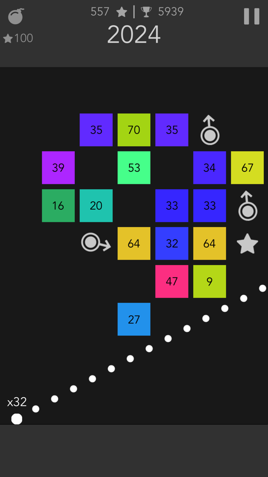 #1. Balls.io vs Bricks (iOS) By: 咏武 王