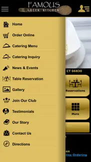 famous greek kitchen iPhone Captures Décran 2