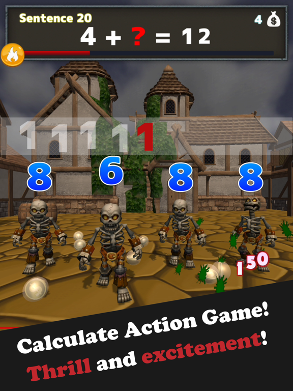 Screenshot #4 pour ZombieZAN -Calculation Game-