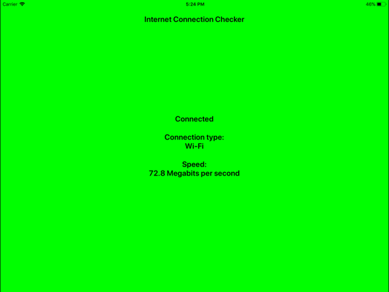 Internet Connection Checker iPad app afbeelding 1