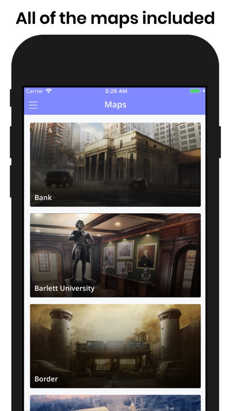 R6 Stats and Maps Companion - App de Productividad | MWM