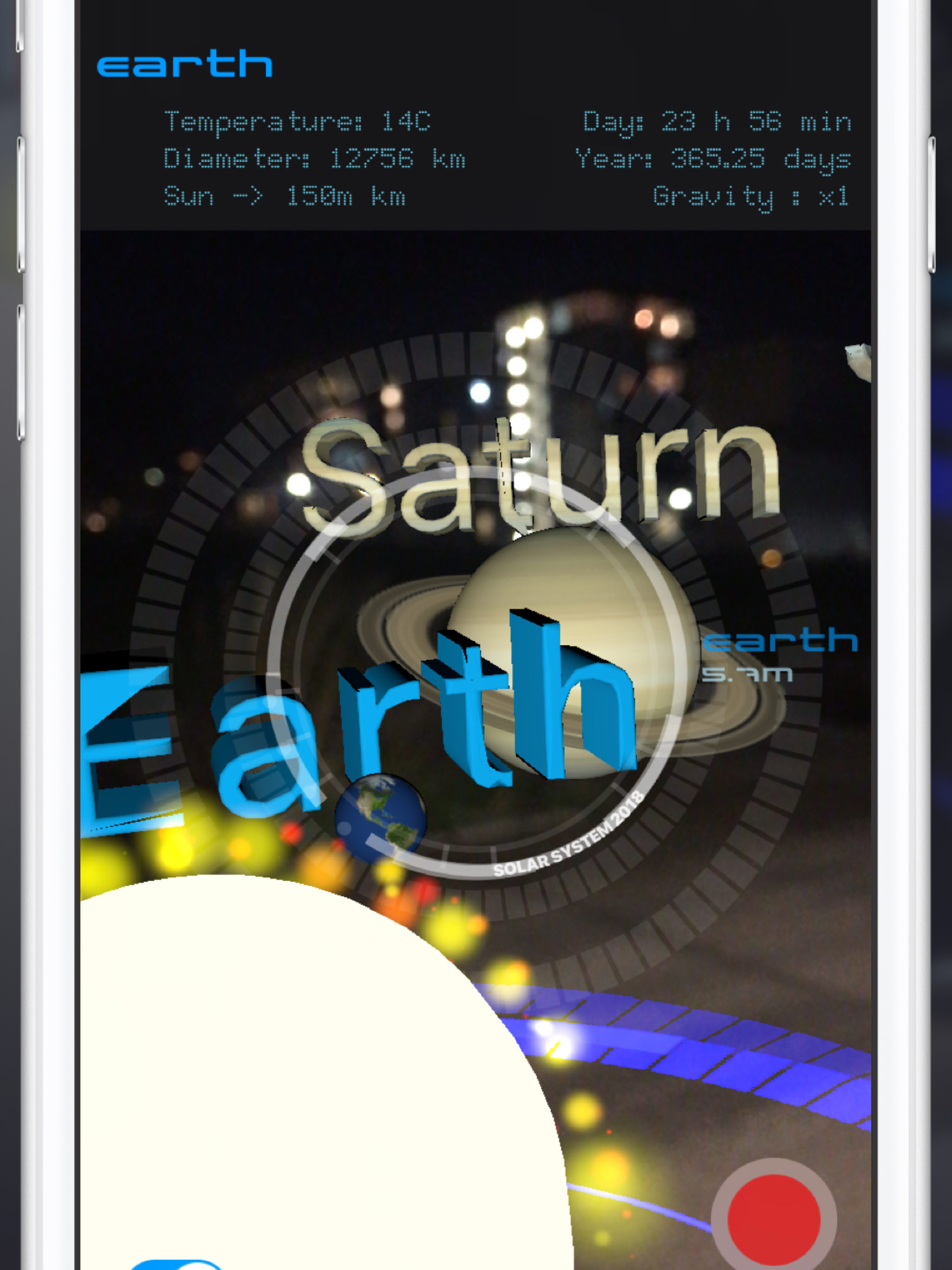 solAR System Augmented Reality screenshot 11