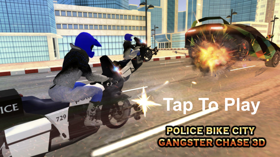 Us Police Bike Gangster Chase - 1.0 - (iOS)