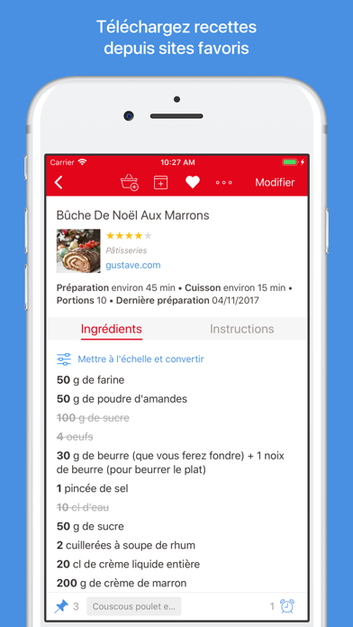 Screenshot #2 pour Gestion de recettes Paprika 3