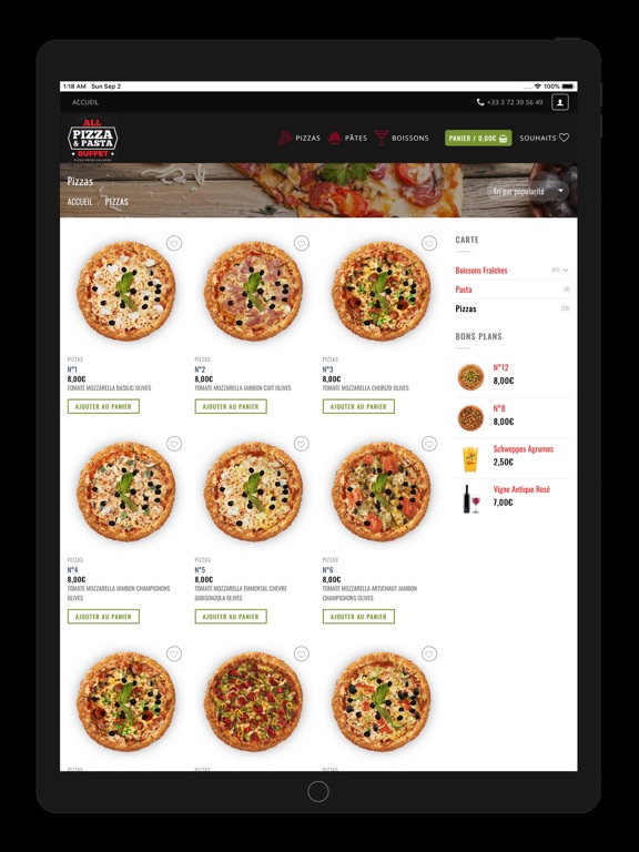 Screenshot #4 pour All Pizza & Pasta Buffet