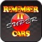 A brain training memory game featuring Super Cars