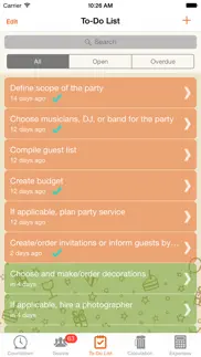 birthday & party planner iphone screenshot 3