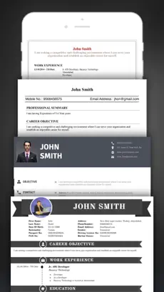 Snímek 2 Resume Creator Pro CV Designer iphone