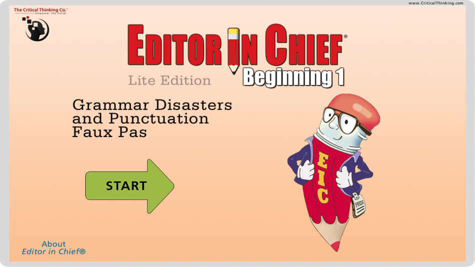 Editor in Chief® Beg 1 (Lite) - 5.0.0 - (iOS)