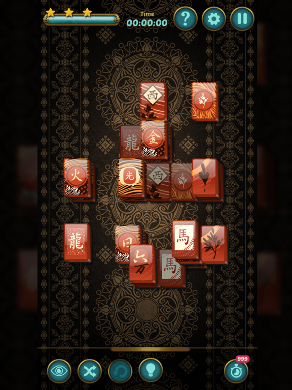 Mahjong Blossom iPad screenshot