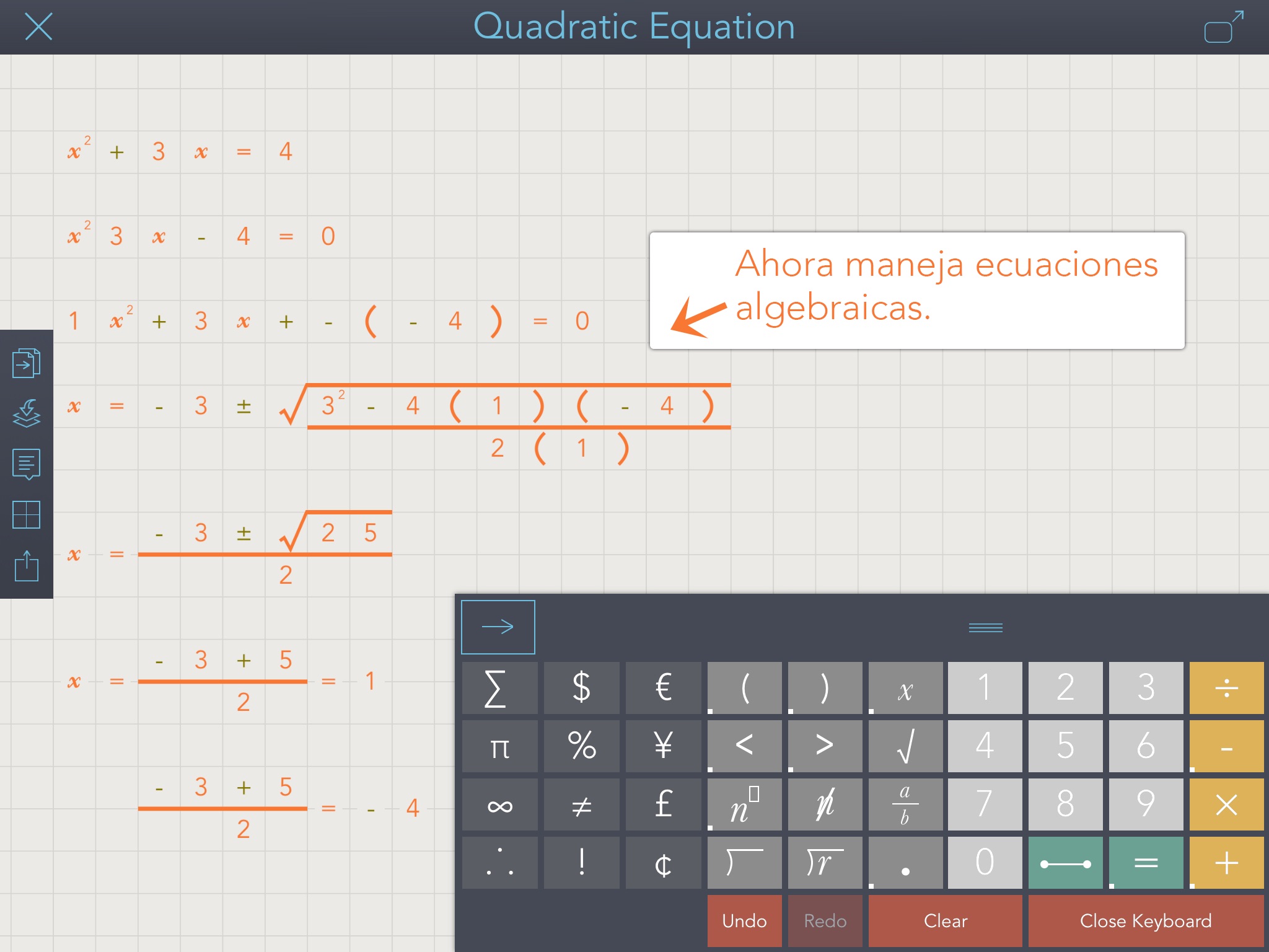 Modmath Legacy screenshot 2