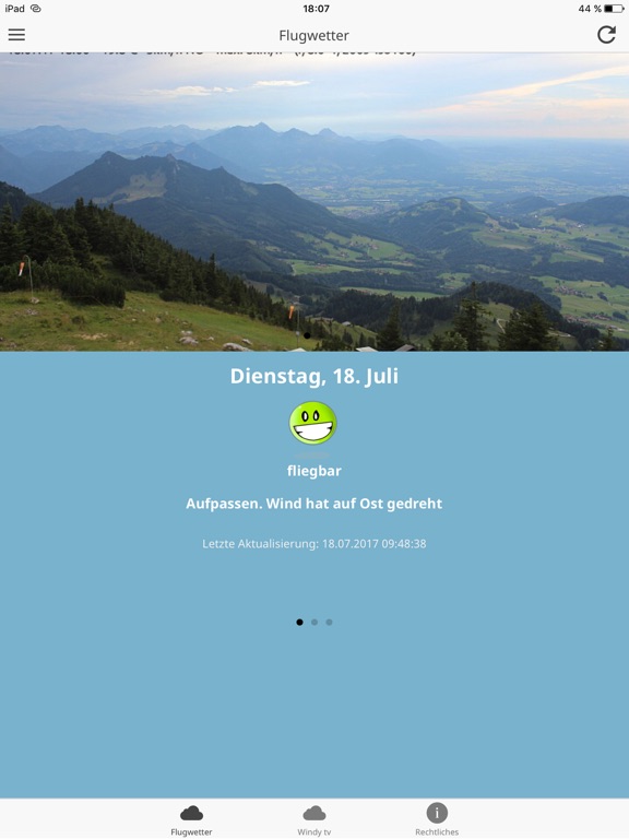 Screenshot #4 pour Flugwetter Hochries
