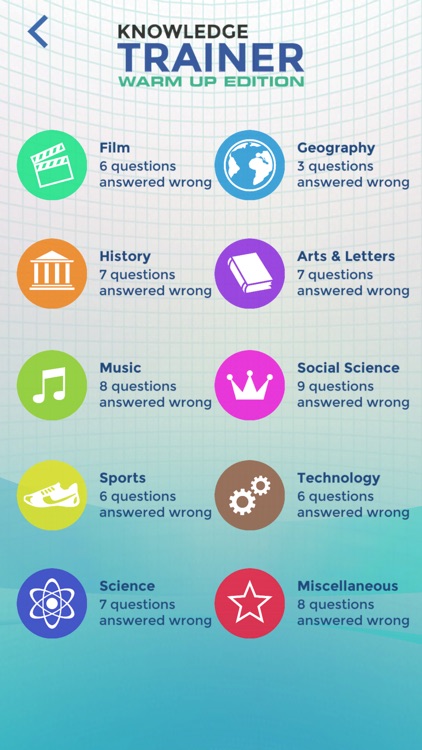 Trivia: Knowledge Trainer
