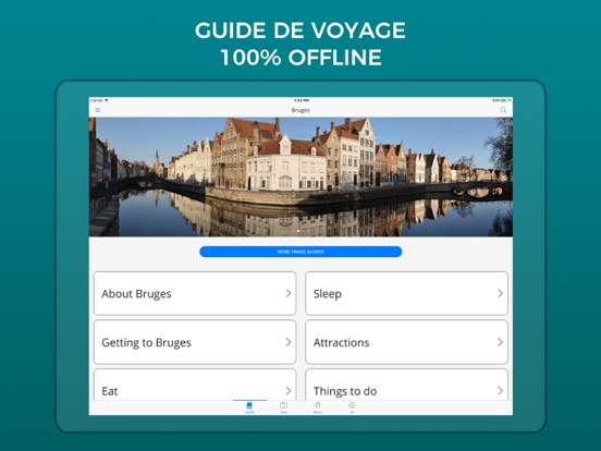 Screenshot #4 pour Bruges Guide Voyage avec Offline Maps