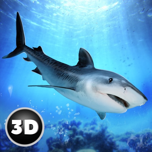 Giant Tiger Shark Simulator 3D Icon