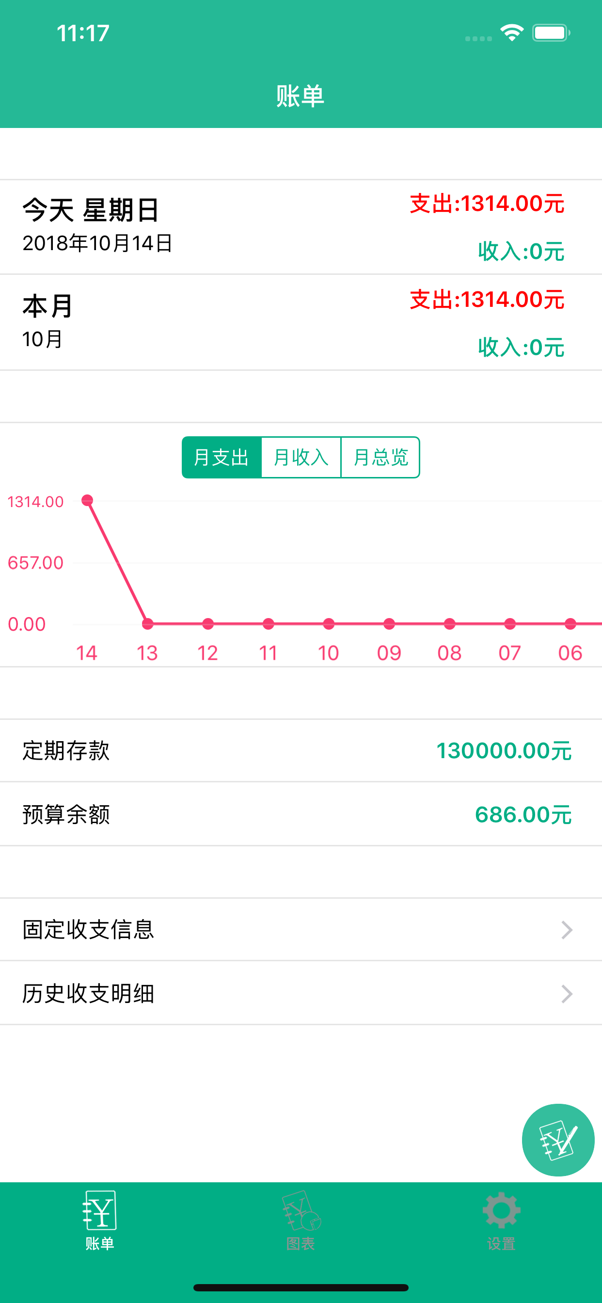 私人账本－可以记录存款的生活理财必备记账本