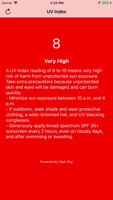 UV Index TRK screenshot 4