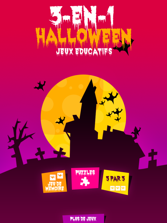 Screenshot #4 pour 3 jeux pour Halloween