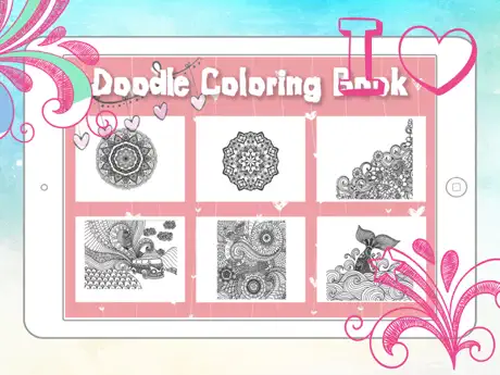 Doodle Art Coloring Book for Adult