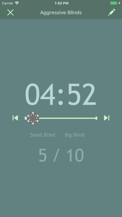 Screenshot #1 pour PokerTimes