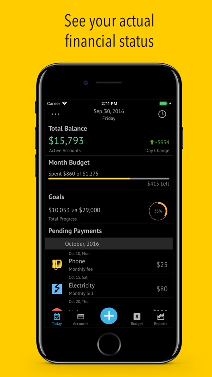 Cash Operator:Personal Finance